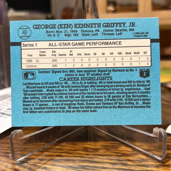 Ken Griffey 49 - Picture 2 of 3